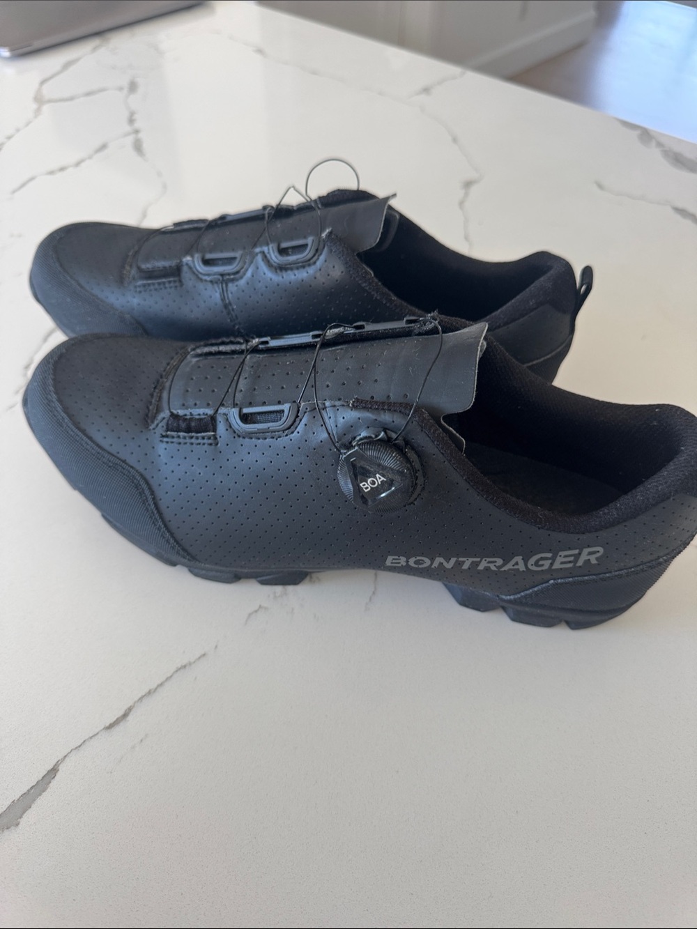 Bontrager Men's Black BOA Cycling Shoes — Secure Fit Performance